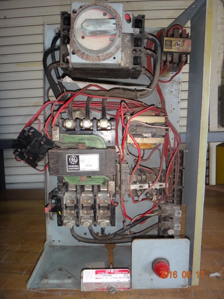 General Electric IC7700 size 3 Motor Control Center Buckets