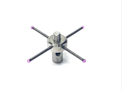 3969423, 03969423 | Hexagon 03969423 CMM M2 4-Way Star Stylus, M2 Thread, 1mm Dia. Ruby Ball - New Other