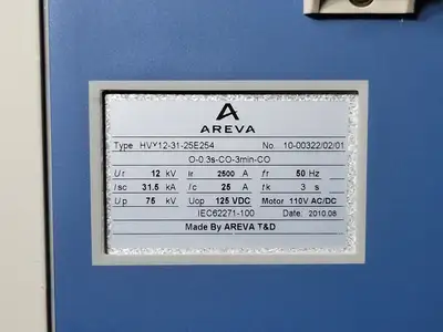 NEW AREVA HVX12-31-25E254
