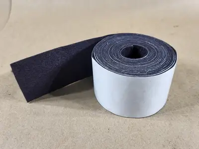 2" x 12' Self-Adhesive Felt Tape Strip