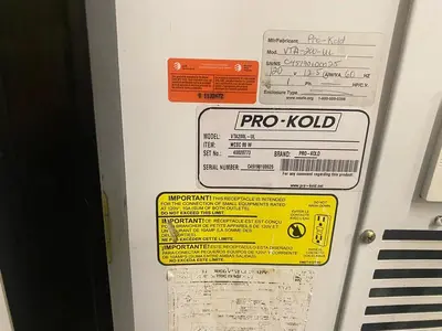 USED PRO KOLD VTA200L-UL