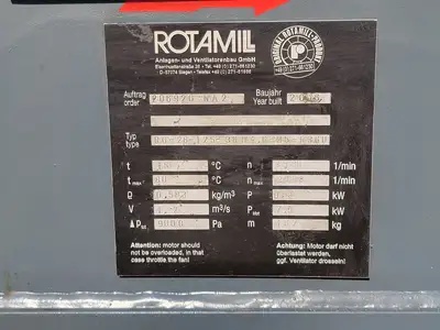 Fan R0-28-125-36H4.6-M5-R360
