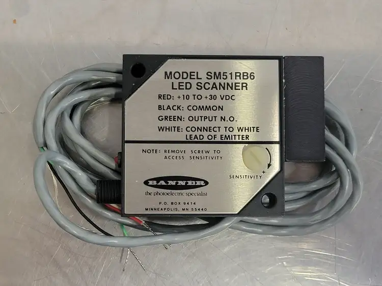 New | in-Stock BANNER SM51RB6 Misc Electrical & Power Parts British Columbia CA | Lenmark #253903