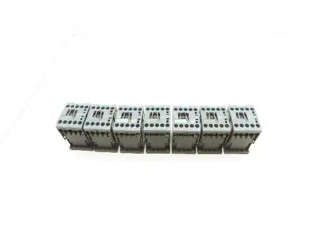 Siemens 3RT2015-1KB42 Power Contactor 24V Coil 400VAC 7A 3PH Lot Of 7