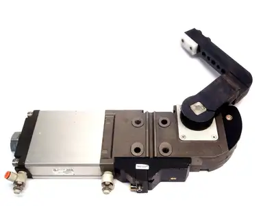 USED SMC RIGHT ARM POWER CLAMP/ PROXIMITY SENSOR