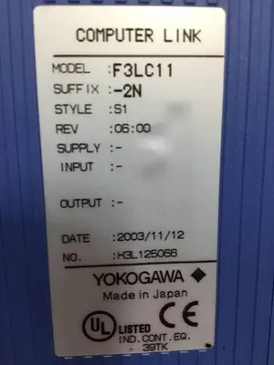USED YOKOGAWA F3LC11-2N