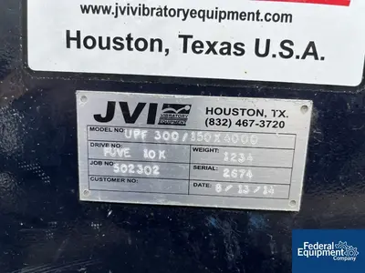 USED JVI Vibratory Equipment JVI Vibratory Conveyor