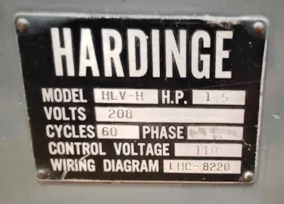HARDINGE HLV-H Lathes, Toolroom | Machinery Central (11)