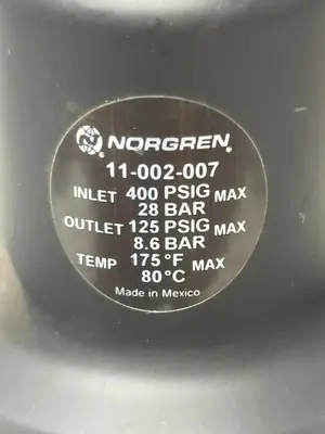 New | in-Stock NORGREN 11-002-007 Air Pressure Regulators Ohio US | Surplus Asset Holdings #1246169