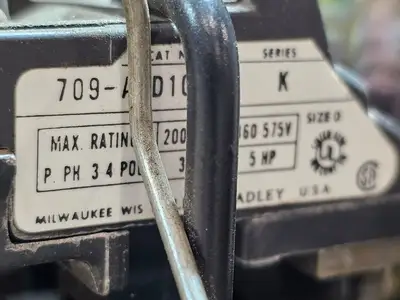 Used ALLEN-BRADLEY 709-AOD103 Switchgears British Columbia CA | Lenmark #1437680