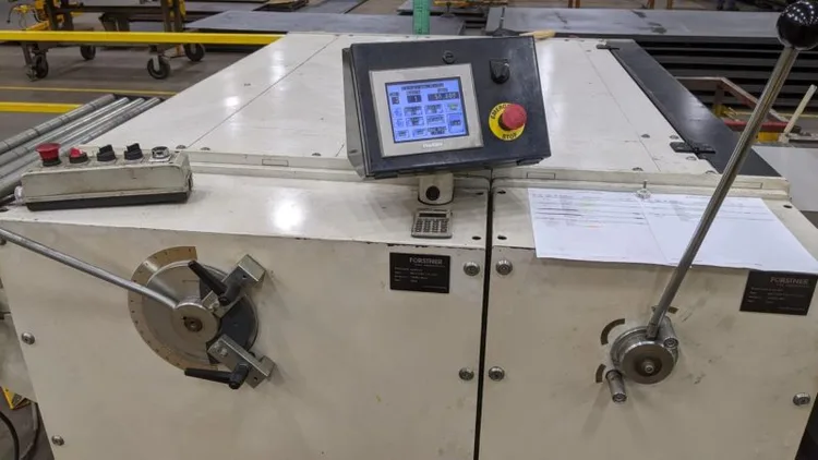 Used FORSTNER RM-6 1250 Power Squaring Shears (Gauge) | Mac-Tech #401144