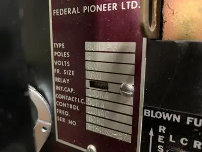 Used FEDERAL PIONEER 02877-A3-88 Circuit Breakers British Columbia CA | Lenmark #248989