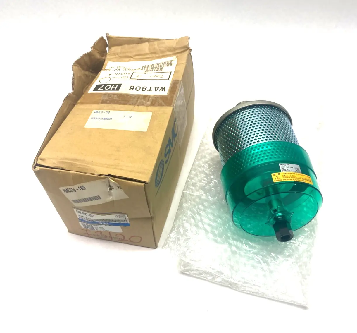 USED SMC PNEUMATIC EXHAUST CLEANER/FILTER