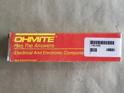 NEW OHMITE L100J500