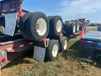 Used 1987 LOAD KING _UNKNOWN_ Lowboy Trailers Iowa US | Kading Ag #1501658
