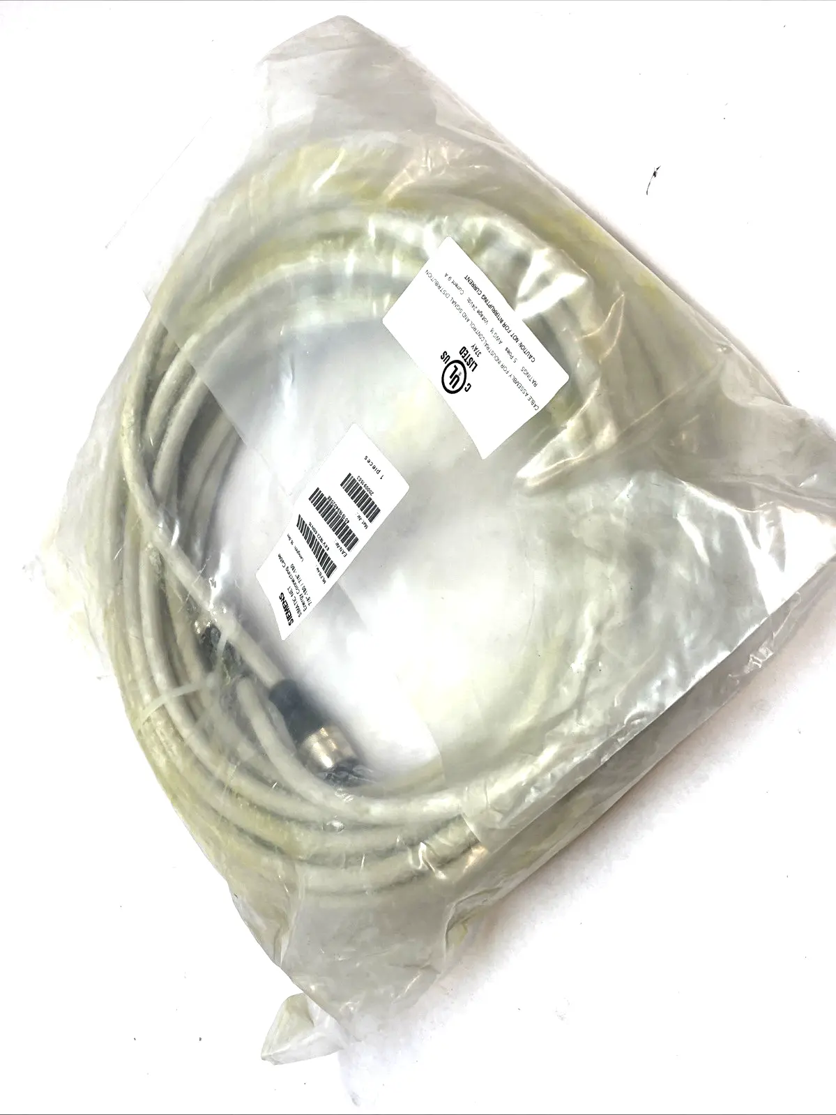 NEW SIEMENS 7/8" POWER CABLE 5-POLE 15M 600V