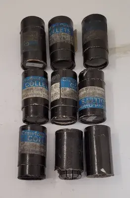USED CRAWFORD DEVLIEG 10SG COLLETS