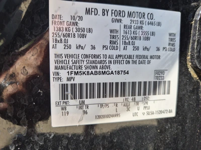 Used 2021 FORD EXPLORER SUVs Wyoming US | Miedema Asset Management Group #1312291