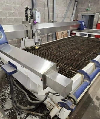 YONGDA CNC Waterjet Cutter, excellent condition, visible under power, POA