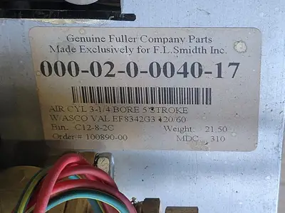 USED FLSMIDTH 116724103912