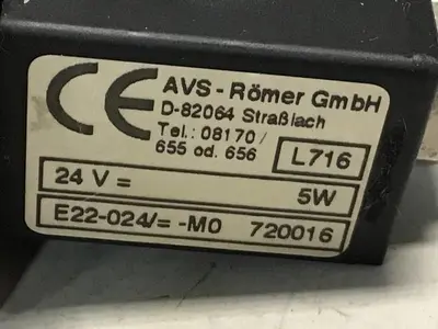 USED AVS-ROMER EGV-111-AHL-D20 BN