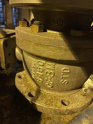 USED DEZURIK BALL  VALVE