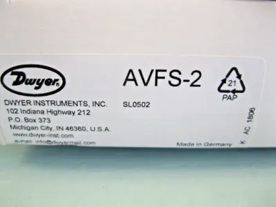 NEW Dwyer AVFS-2