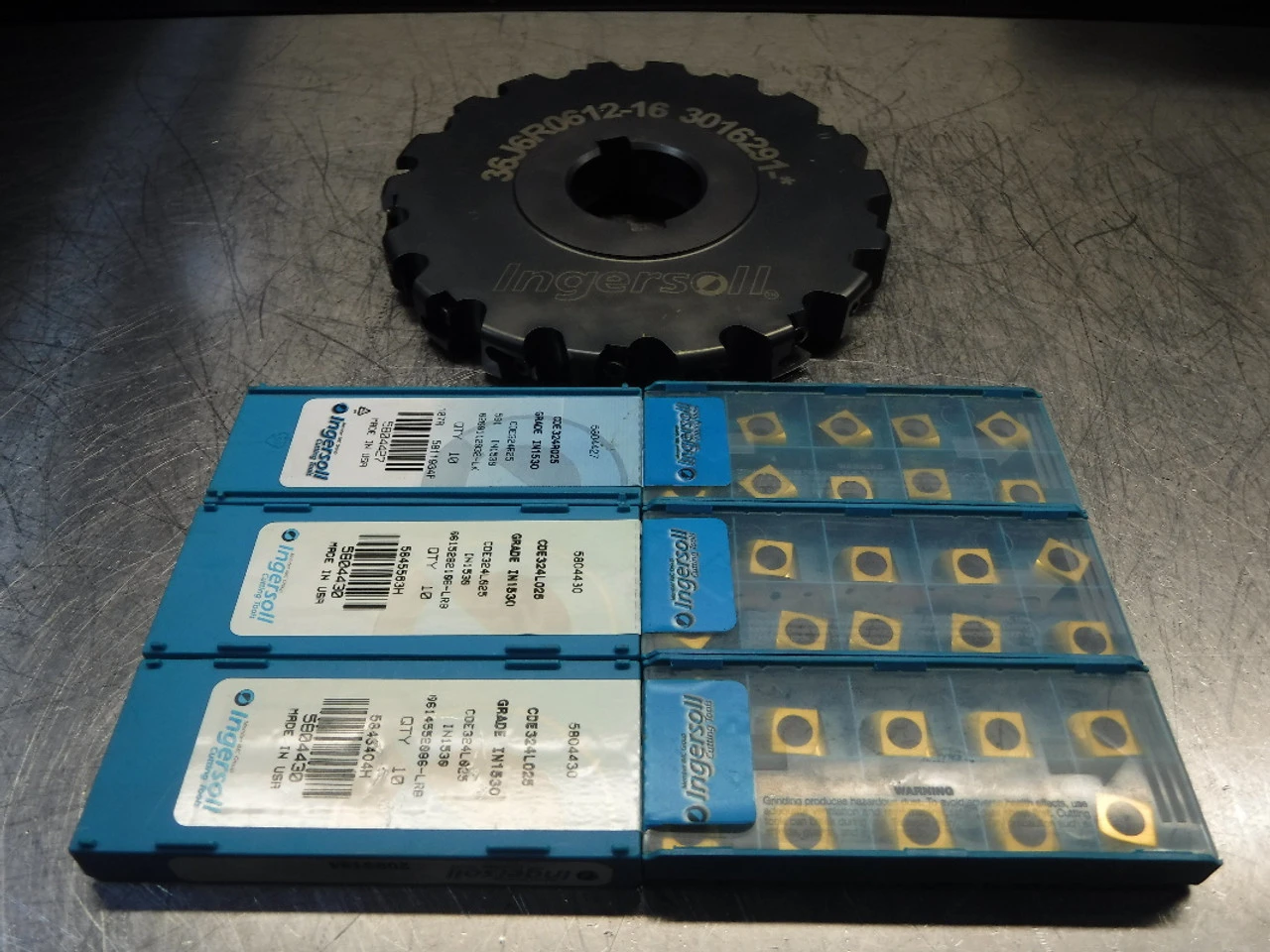 Ingersoll 6" Indexable Slot Milling Cutter 1.5" Arbor 36J6R0612-16 (LOC79)