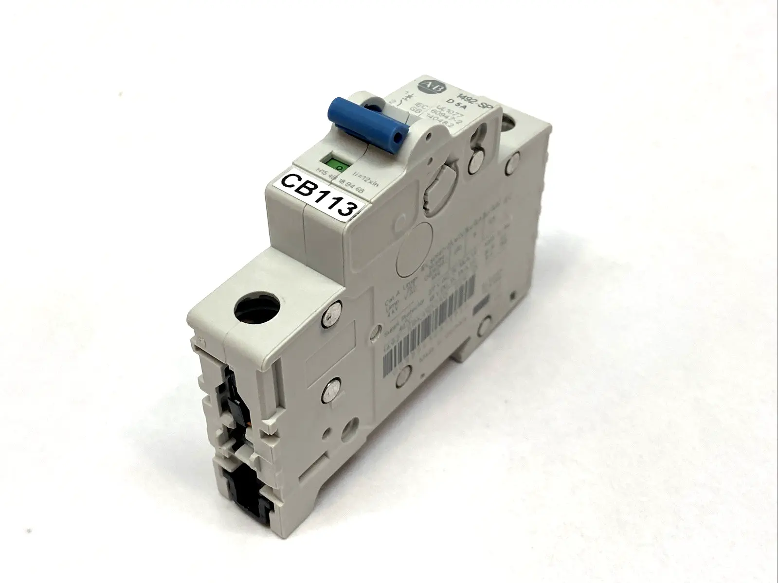 USED ALLEN-BRADLEY SERIES D 5A CIRCUIT BREAKER