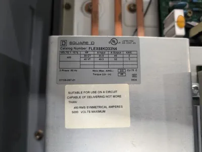 USED SQUARE D N07A08