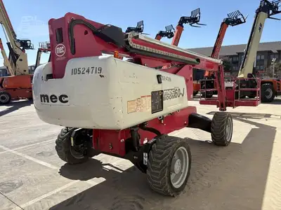 Used 2017 MEC 60J Telescopic Boom Lifts Texas US | Adcock Equipment USA #1519572