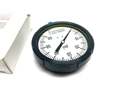 Therma Tron X LFS312-60-PSI-G-IV1 SPAN Pressure Gauge 0-60psi 3.5" Dia - New Other