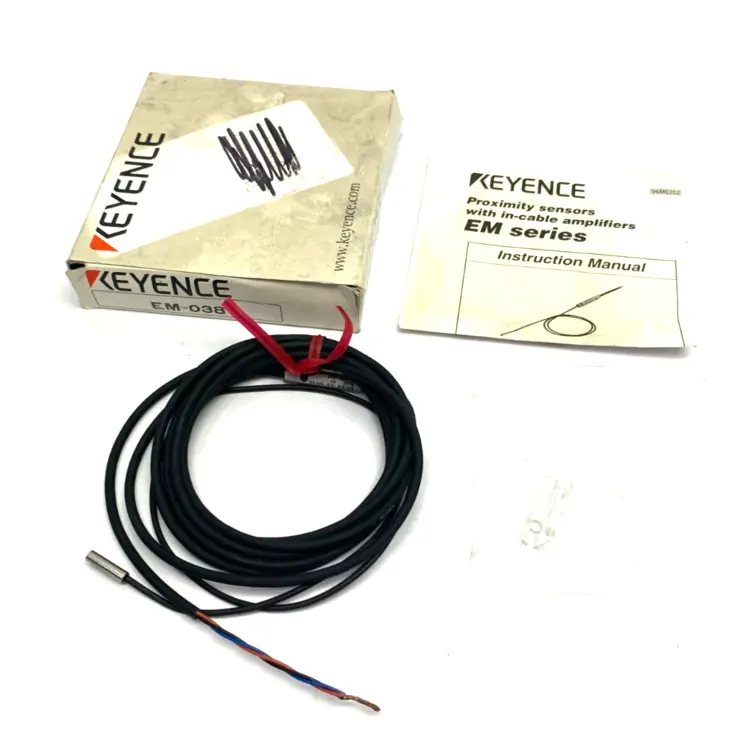 Used KEYENCE PROXIMITY SENSOR MAIN UNIT, SHIELDED TYPE, F3.8, NPN Proximity Sensors | Maverick Industrial Sales #1102404