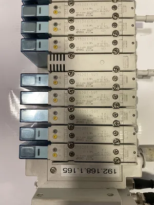 SMC EX260-SEN1 Ethernet/IP Fieldbus System 17 Solenoid Valve Manifold