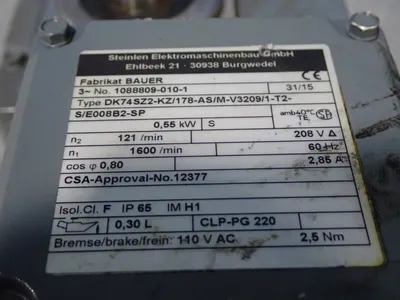 Used BAUER DK74SZ2KZ/178AS/MV3209/1T2S/E008B2SP Motors (misc) Ohio US | HGR 24 #870973