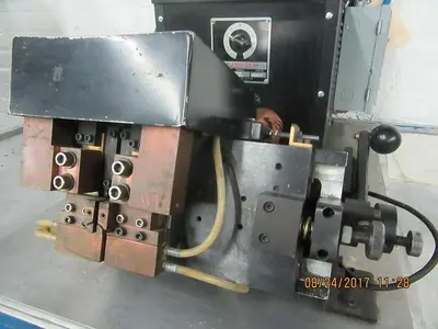 1975-300 JOYAL MDL. L1G-5 5KVA BUTT WELDER WITH JOYAL MICRO PROCESSOR WELDING CONTROL