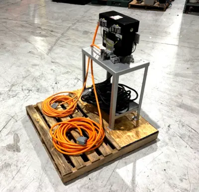 HTR22-L133M | Plasmatreat HTR22-L133 High Voltage Plasma Transformer w/ Cables, E 80 X 20/800 - Used