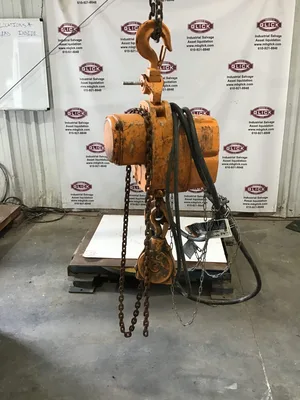 2 Ton KITO Chain Hoist EF2-020L 115V 0.73 Hoist Motor