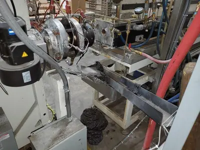 KRAUSS-MAFFEI KME 60 SX      Krauss Maffei Used KME 60 SX Profile Extrusion Line –  2015