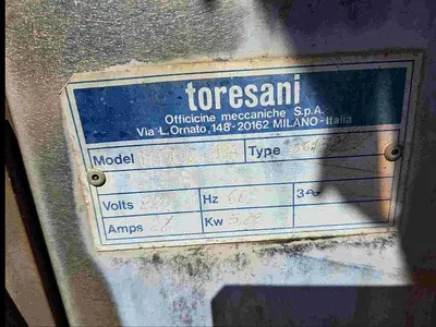 USED TORESANI PAVAN MT600