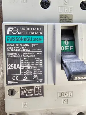 USED FUJI ELECTRIC EW250RAGU-3P250