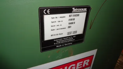 2002 TRUTZSCHLER BDT - 019/1720 Textile Machinery | Yellow Tag Capital Recovery (3)