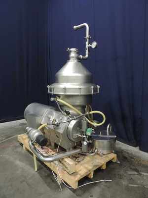 Alfa-Laval MRPX 514 HGV-74C cold milk separator, 316SS.