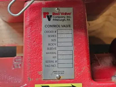 Used RED VALVE 5200 Valves/Fittings British Columbia CA | Lenmark #1440752