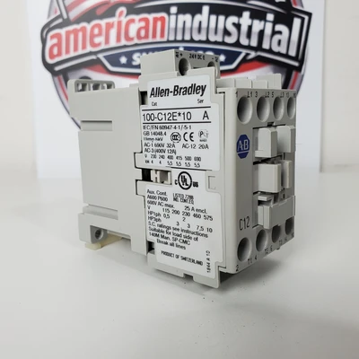 Used Allen-Bradley 100-C12E*10 PLC Contactors California US | American Industrial Supply Co. #1377159