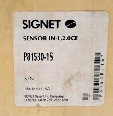NEW SIGNET GEORGE FISCHER P81530-1S SENSOR P815301S