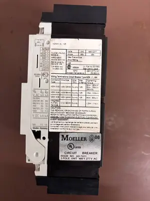 Used 2008 MOELLER NZM N1-A125-NA Circuit Breakers Illinois US | Aucto #1322449