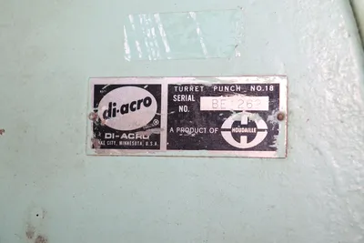 USED DIACRO NO. 18