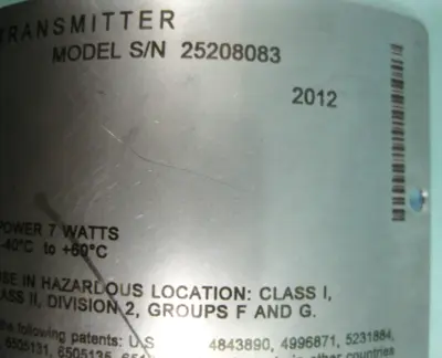 USED Micromotion 2400SIA11B2EZZZ