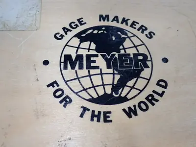 Used MEYER _UNKNOWN_ Pin & Plug Gages Ohio US | HGR 24 #1249430